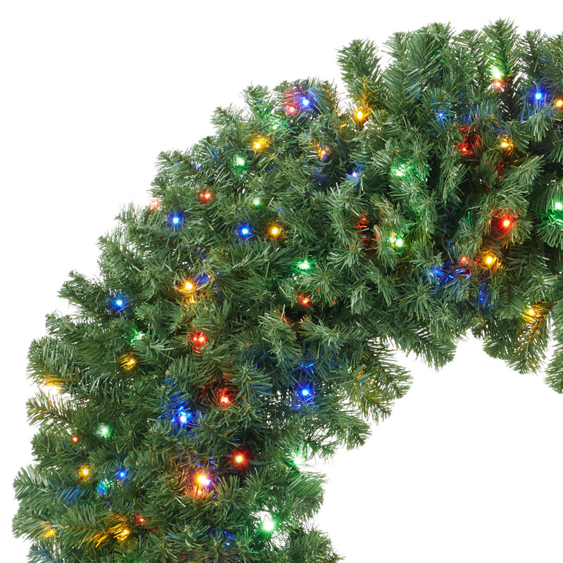 Faux Wreath, 48" W x 48" H x 3.95" D 