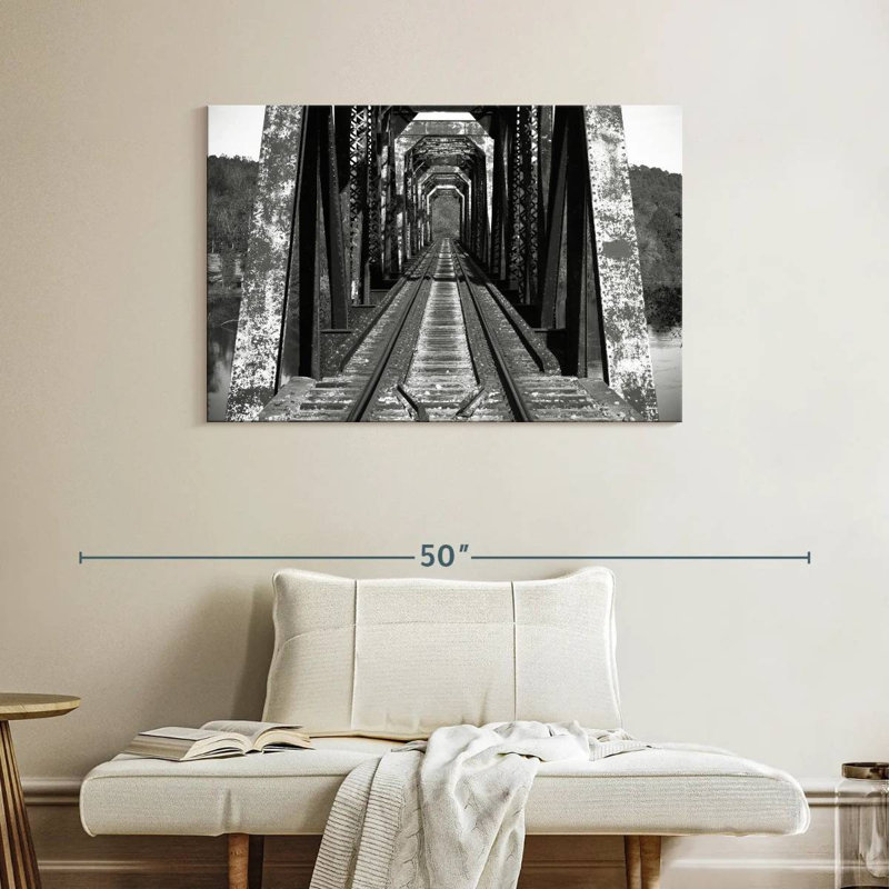 Vieux pont, H 26 po x l 39 po