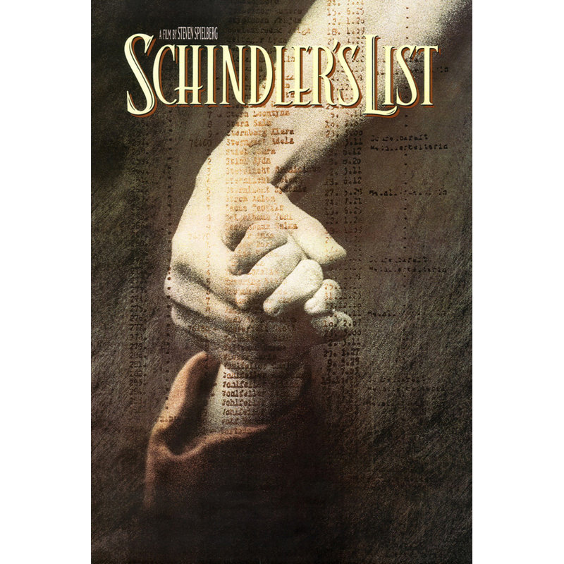 Schindler's List, H 18 po x l 12 po