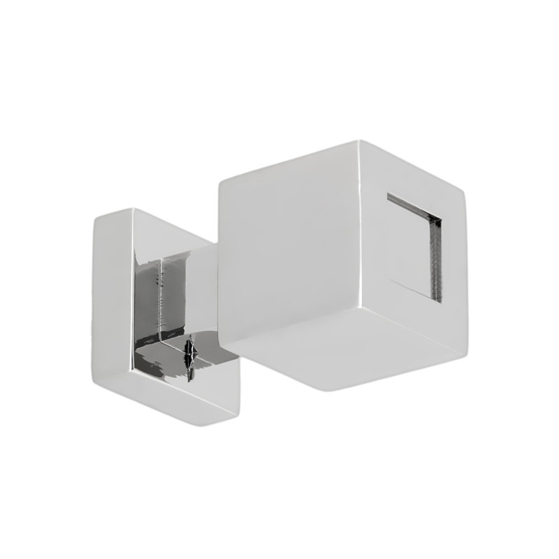 Poignée carrée Rhombus, Nickel poli