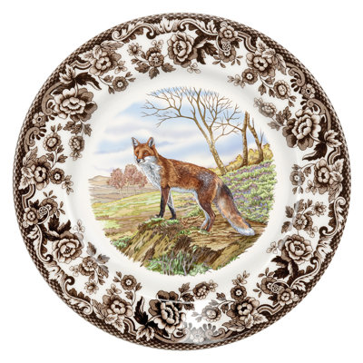 SALAD PLATE 8" RED FOX