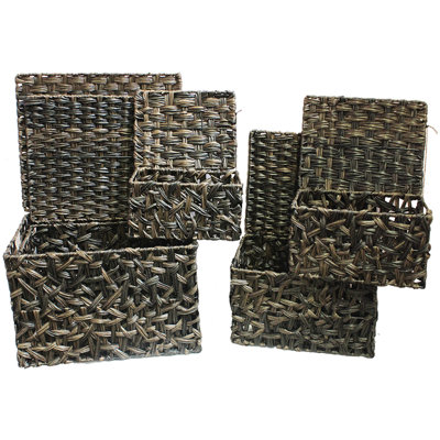 Ensemble de coffre en plastique rectangulaire 5 pièces Henley