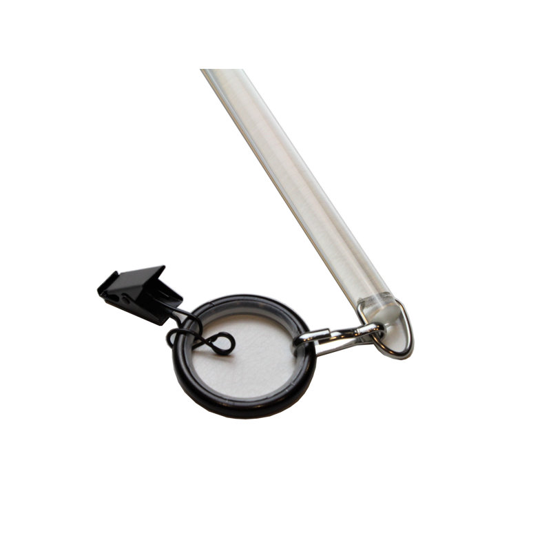 Accessoire de rideau Malott, L 48 po, Bronze huilé