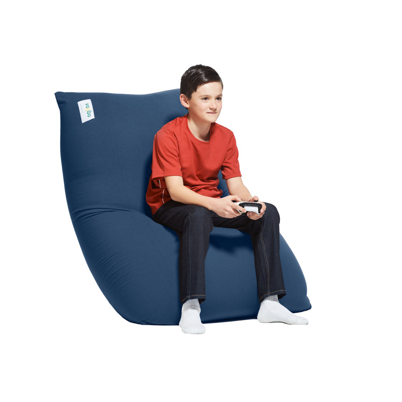 Housse de fauteuil à billes, Bleu, H 36 po x l 36 po x P 24 po
