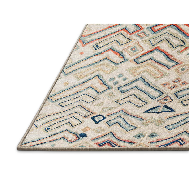 Abstract Indoor Rug, Rectangle 8' x 12'
