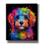 Toile épique «Doodle Pup» par Dean Russo, graffiti épique, 26 po x 30 po