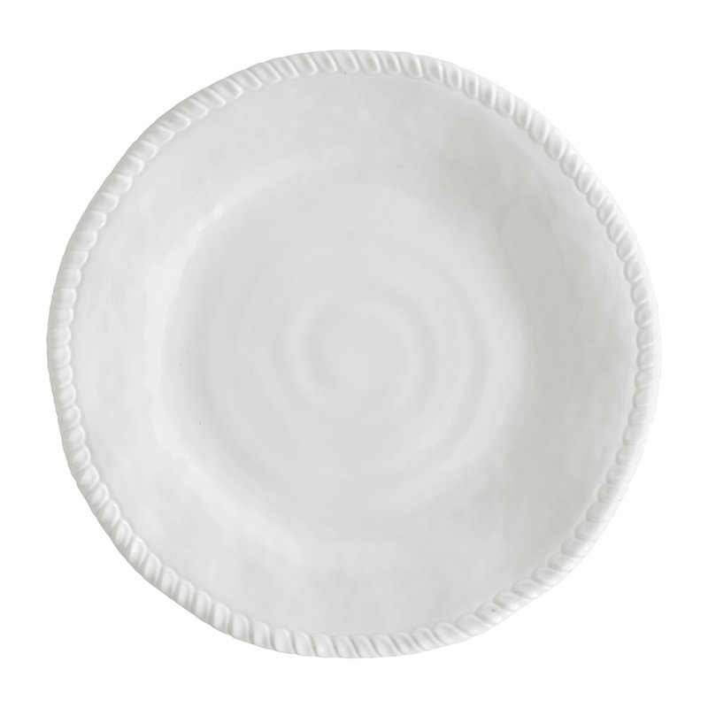 Niko 11" Plate (Set of 6), White
