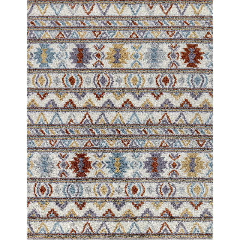 L_ 5 pi. 3 po X 7 pi Tapis à poils longs