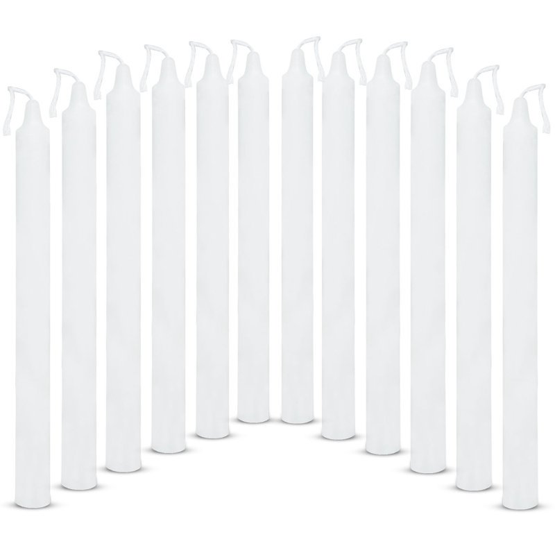 Unscented Taper Candle
