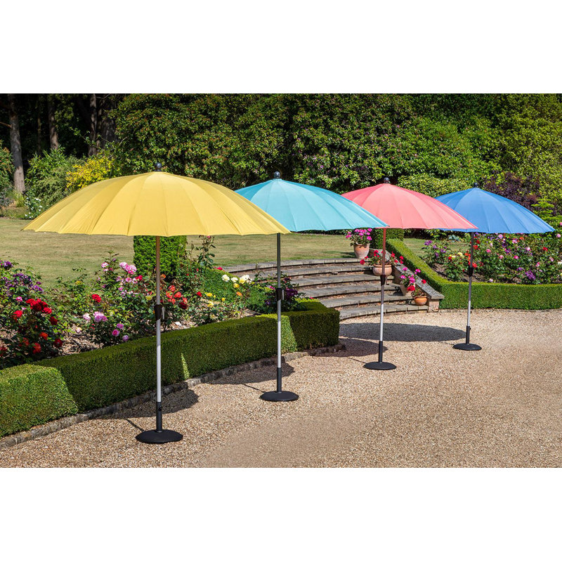 Shanghai 2.7m Traditional Parasol, Navy