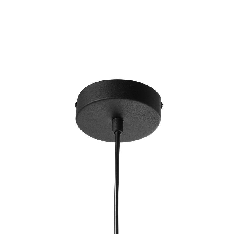 Annell 1 - Light Satin Black Cone Pendant