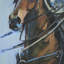 «Markco Up Cowboy And Horse By Studio», reproduction d'art encadrée à la main mat sous verre-1745312203-1745312197