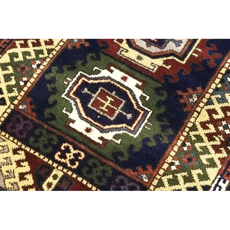Kazak Wool Oriental Area Rug