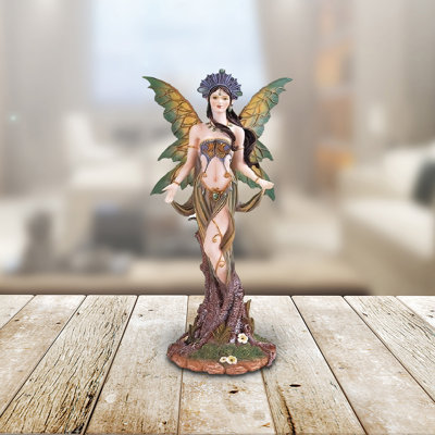 Figurine verte 10,5 po H