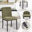 Chaise de salle à manger moderne avec pieds en métal-722332352-734609461