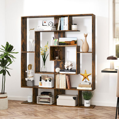 150cm H x 125cm W Geometric Bookcase
