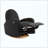 Boucle Fabric 360 Swivel and Glider Recliner Chair-1947090616
