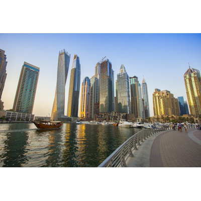 Dubai Marina - Wrapped Canvas Print