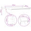 VidaXL Polyester Cover Retractable Patio Awning-130372129-130372131