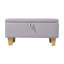 Amelie 71Cm Wide Rectangle Linen Upholstered Storage Ottoman-198621046
