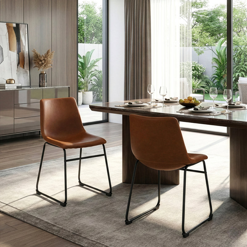 Chaise d'appoint Tyrone, Cappuccino