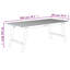 Shantel Rectangular Acacia Outdoor Dining Table , 200cm cm W 90cm cm D