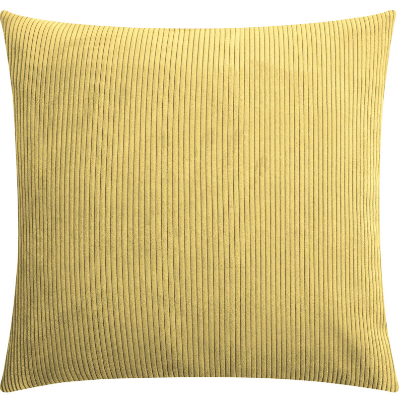 Coussin Inga Sqaure, ensemble de 2, Jaune