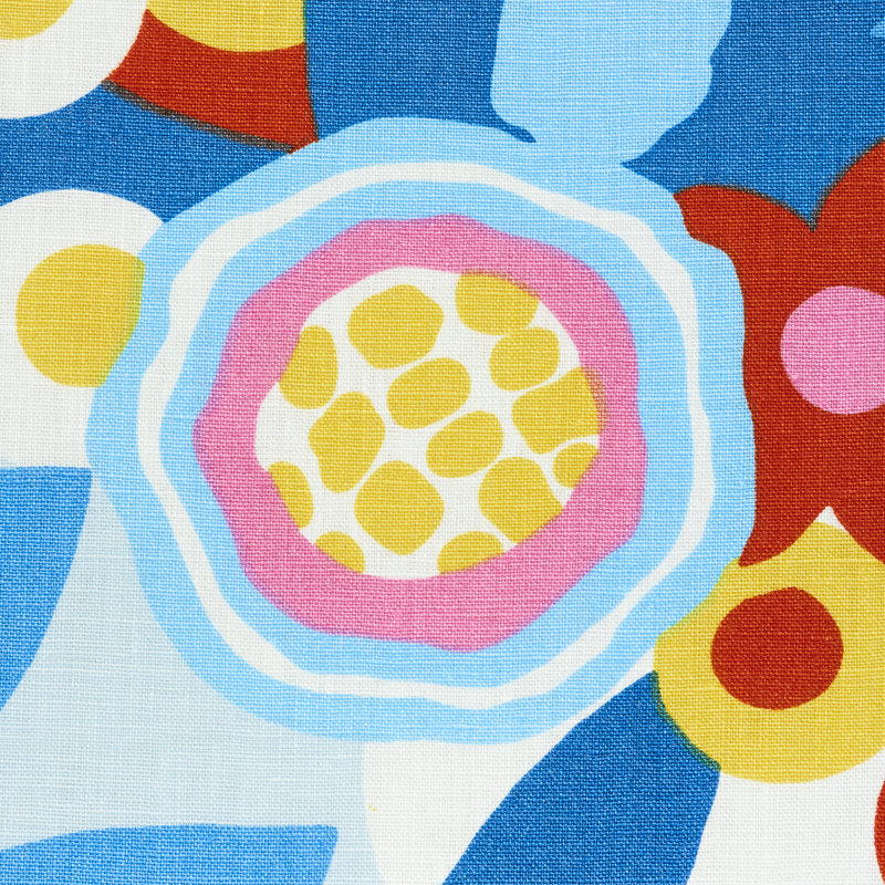 Anita Fabric, Sky/Red