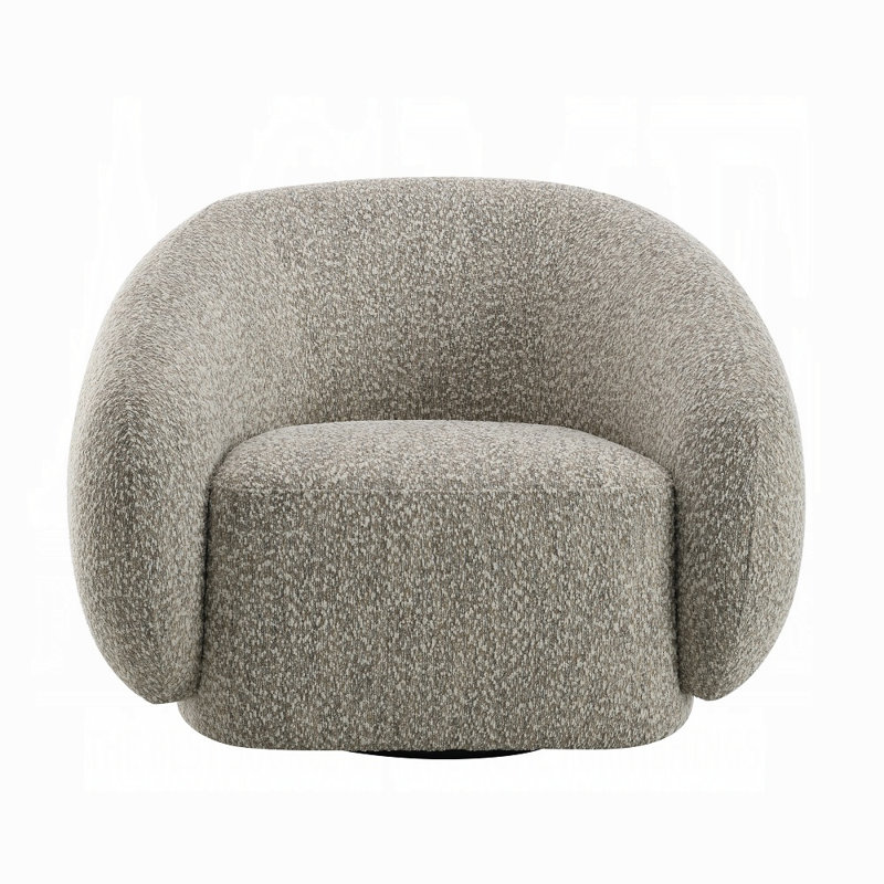 Chaise Isabel avec pivot, Brun