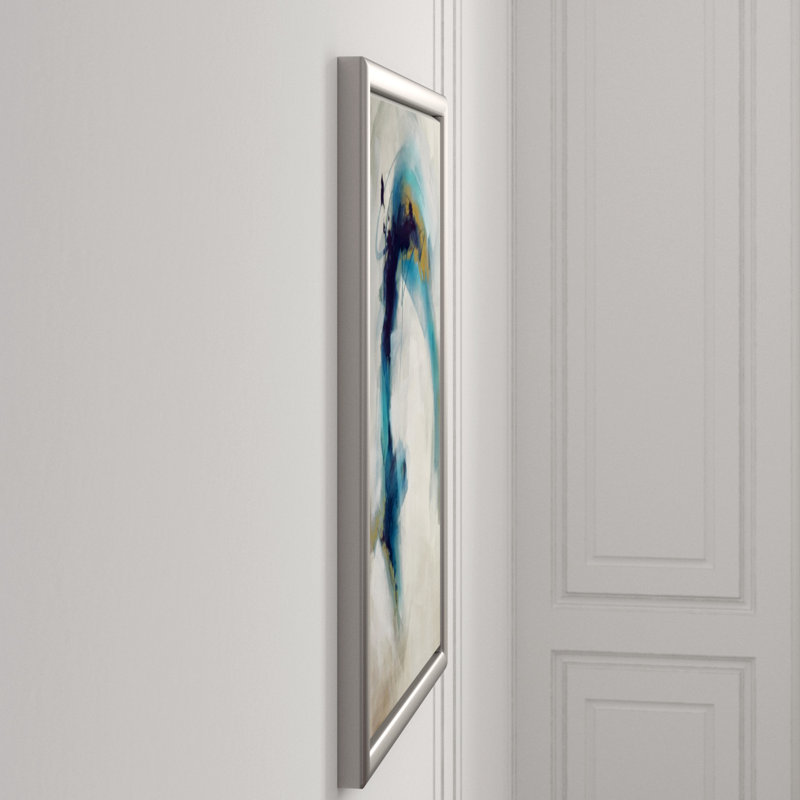 Flow Of Motion I Painting by Janice Sadler, 48" H x 36" W, Image Brush Gel