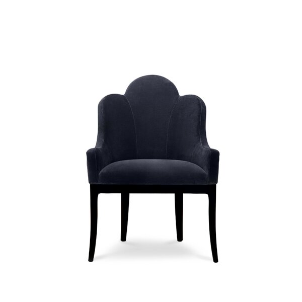 Koket Anastasia Velvet Upholstered Armchair | Wayfair