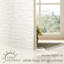  Rideaux semi-transparents texturés en lin mélangé froissé de style campagne neutre pour salon / chambre à coucher Darpes-1110449502-1110449503