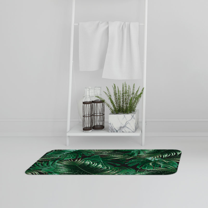 Tannen Memory Foam Non-Slip Bath Rug