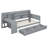 Daybed With Drawers,USB Ports And Desk-801311513-801311512