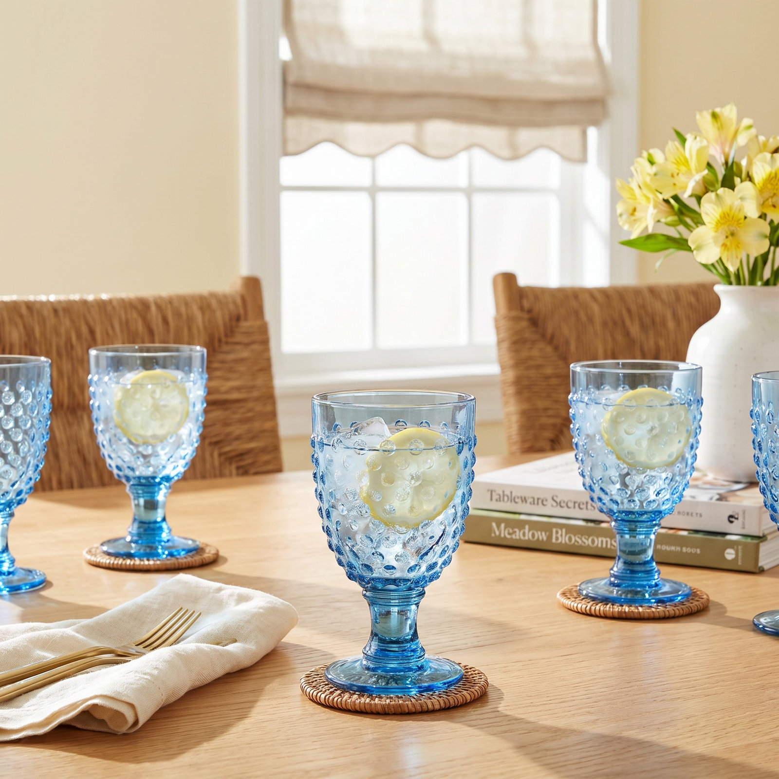 Adamo Goblet, Blue