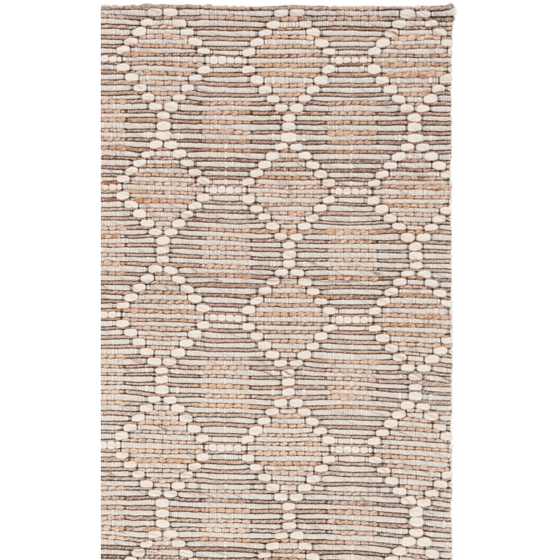 Ferney Flatweave Wool, Jute, & Cotton Geometric Rug, Runner 2'3" x 8'