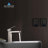 Blossom Brushed Nickel Solid Brass Single Hole Bathroom Faucet – Modern Vanity Sink Faucet with High Arc Spout, Single Handle, and Water Supply Lines-26720414-49185341