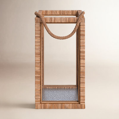 Rattan Lantern Candle Holder