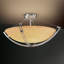 Plafonnier semi-encastré 3 lumières porcelina crossbar-18321898-18321899