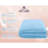 Soft Linen Oversized Bath Sheet 40X80 Extra Large For Bathroom, 600 GSM 100% Cotton Turkish Jumbo Bathsheet Towels For Adults, Sky Blue Bath Sheet-126484704