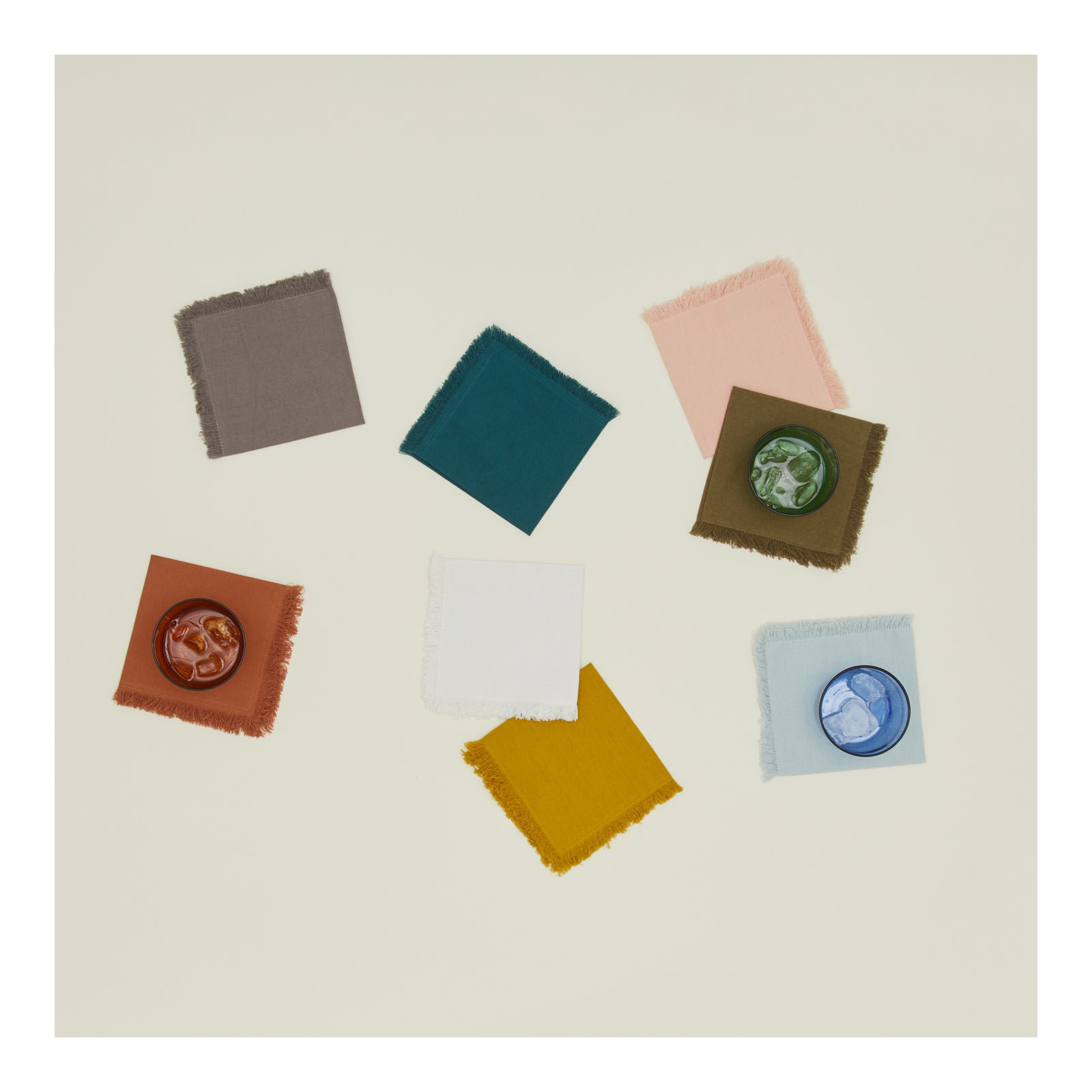 Essential Cocktail Napkins, Terracotta