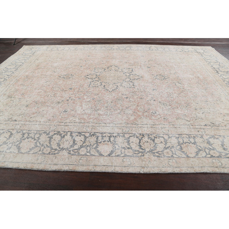 One-of-a-Kind 9'8" X 13'4" 1960s Wool Area Rug in