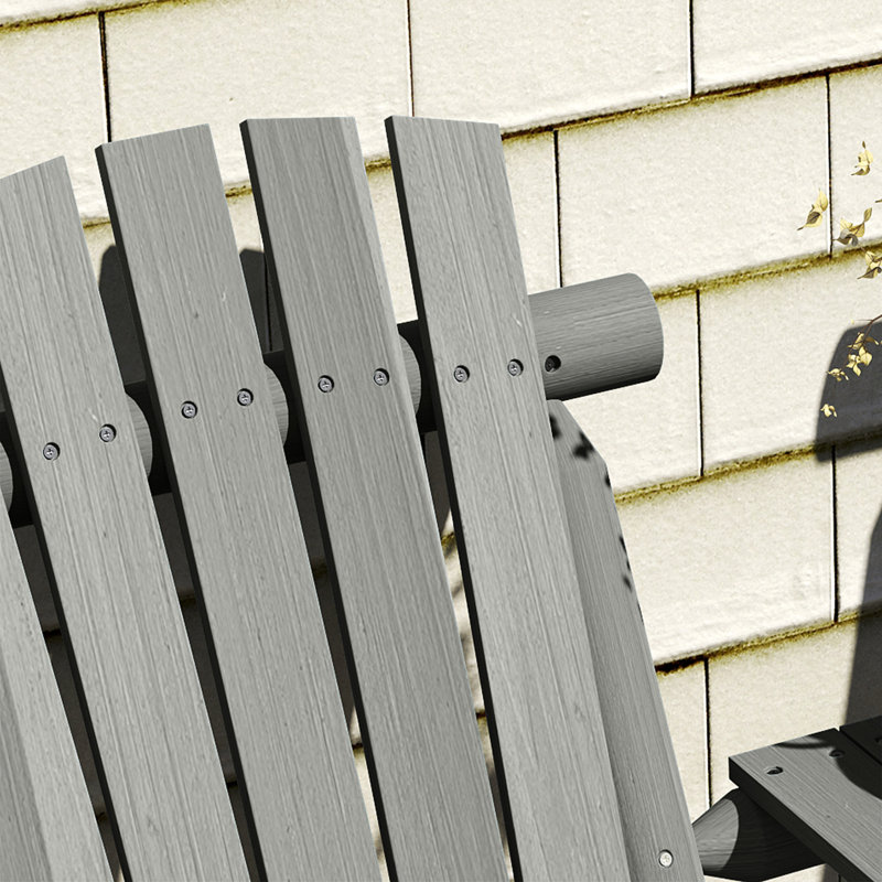 Solid Wood Fir Outdoor Bench