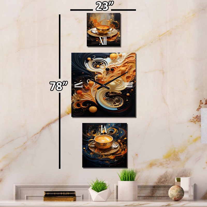 Smiya Metal Wall Clock