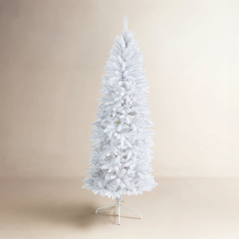 Lighted Artificial Christmas Tree, 6'