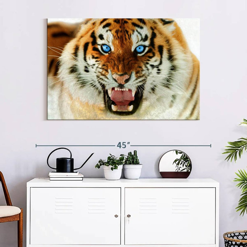 Tigre furieux Brampt