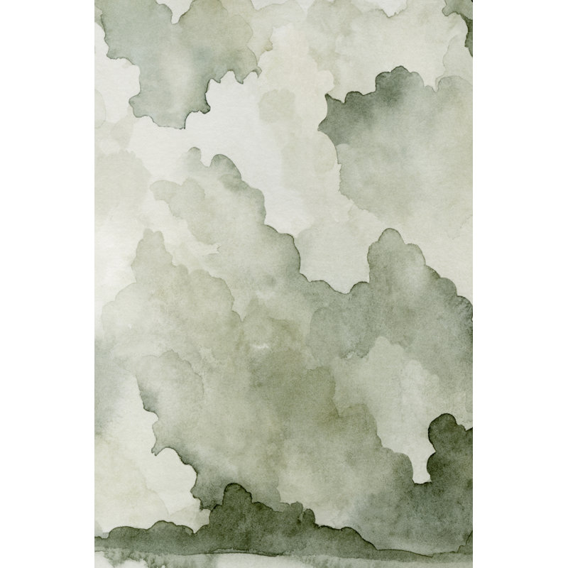 Impending Thunder III by Emma Caroline - Painting on Canvas, 46 cm H x 30 cm W, Wrapped Canvas