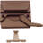 Keyless Sliding Window Lock Hardware