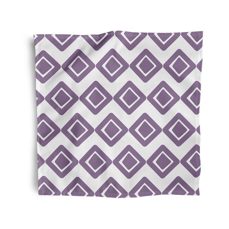 Serviette 22 po Ferrier, Mauve