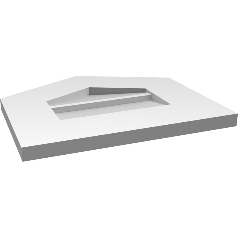 Ventilateur à pignon en uréthane non-fonctionnel Signature, H 14 po x l 16 po x P 1 po